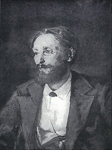 男性のポートレート 作： Lovis Corinth